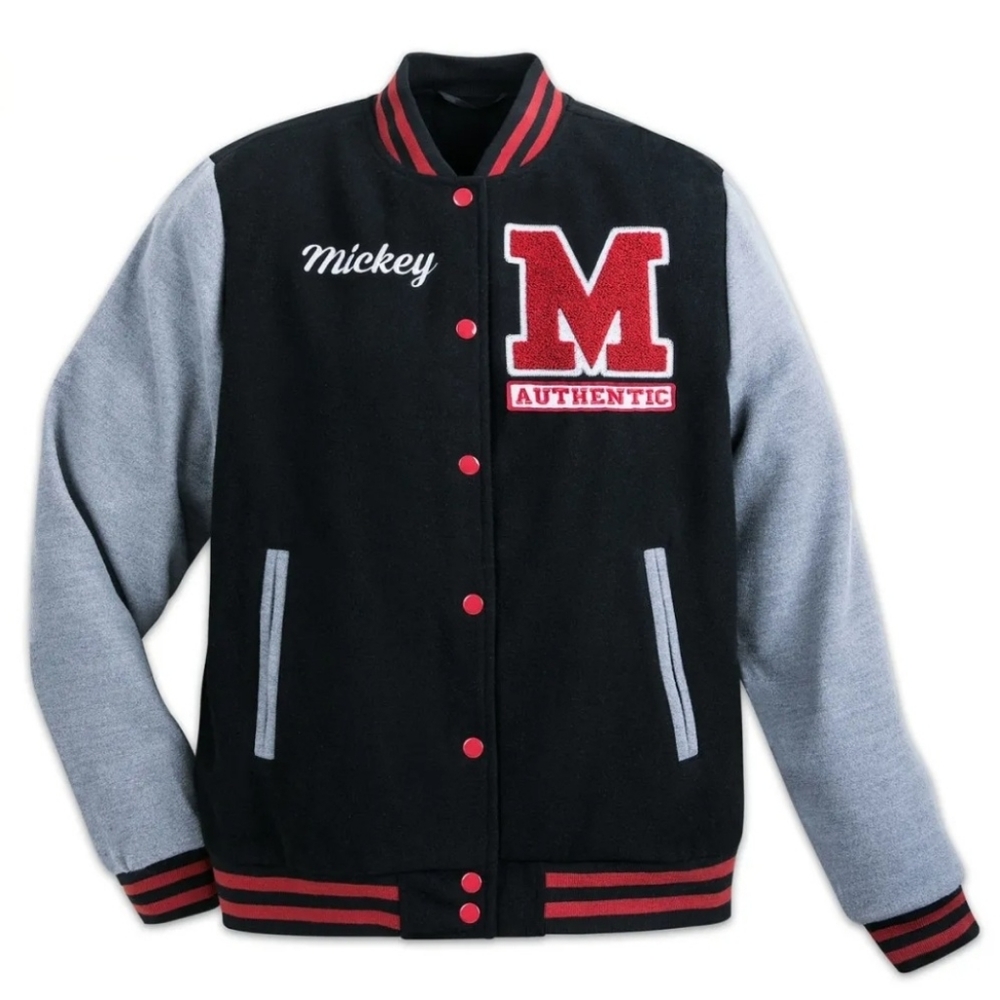Size 2T Disney Mickey Letterman Varsity jacket